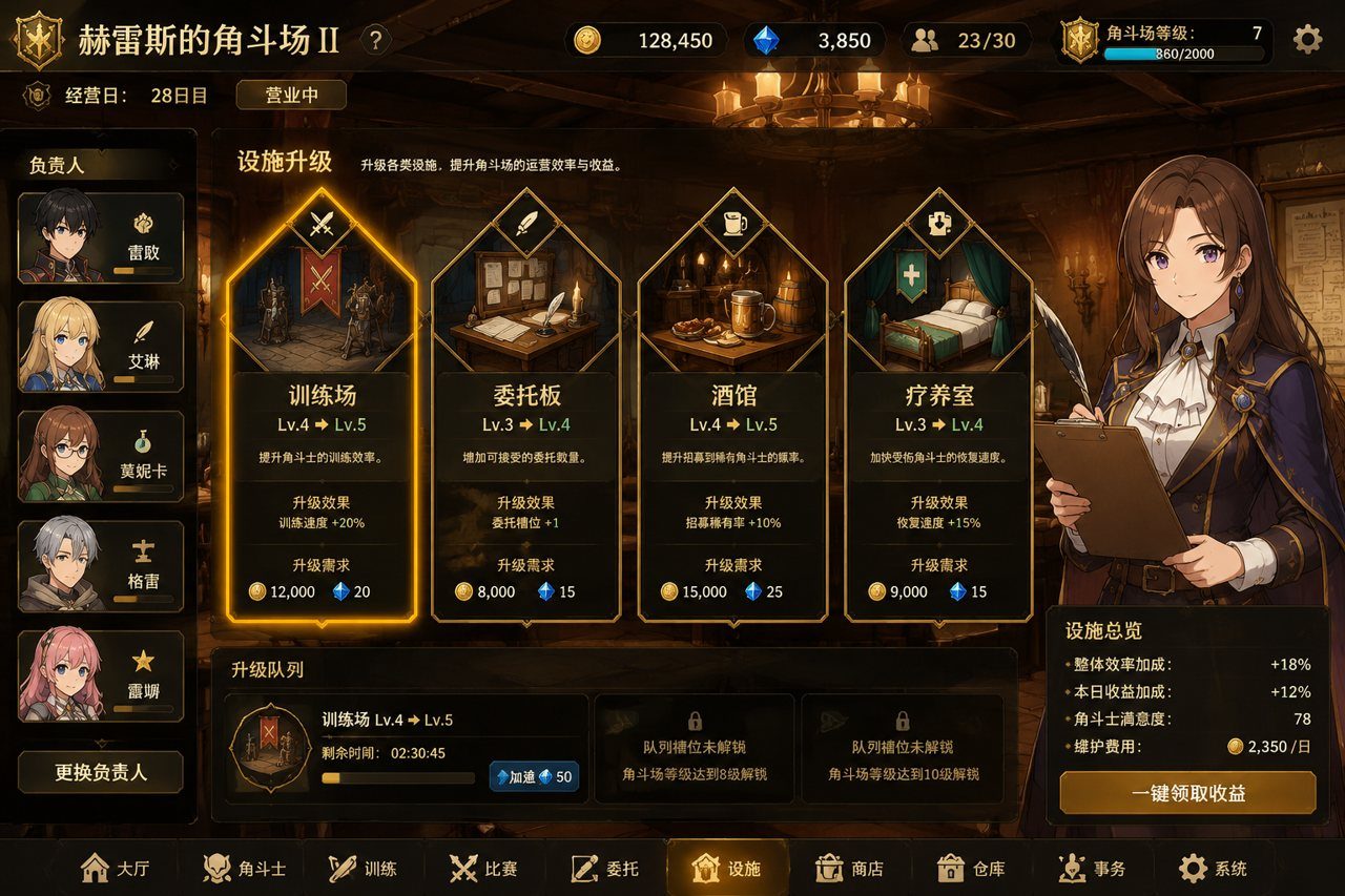 赫雷斯的角斗场Ⅱ 版本内容 展示图 1